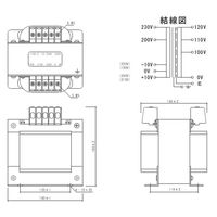 スワロー電機 マルチトランス M21-1.5KE 1個（直送品）