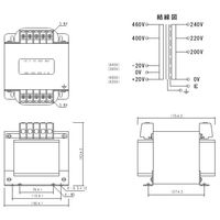 スワロー電機 マルチトランス M42-1KE 1個（直送品）