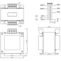 スワロー電機 マルチトランス M42-3KE 1個（直送品）