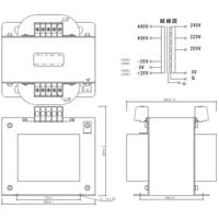 スワロー電機 マルチトランス M42-5KE 1個（直送品）
