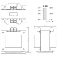 スワロー電機（SWALLOW） 電源トランス PC42-4000E 1個（直送品）