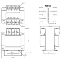 スワロー電機 電源トランス PD42-300E 1個（直送品）