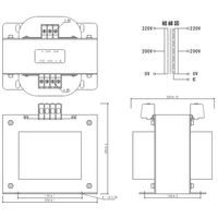 スワロー電機 電源トランス SB22-4000E 1個（直送品）