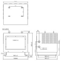スワロー電機 単相・三相トランス用ケース BK-8 1個（直送品）