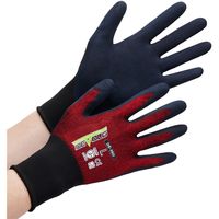 Weed 天然ゴム背抜き手袋 Lサイズ 10双セット DE-360_L 1セット(10双)（直送品）