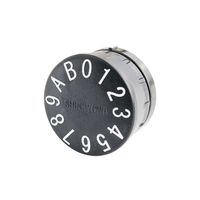 杉田エース 郵便受箱(ダイヤル・ラッチロック錠付)前入前出型SMPー19ー2FF BV3799516 1台（直送品）