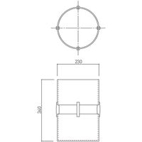 杉田エース 消火器ボックス(据置型)SKーFEBーFG330 蛍光ピンク BV3800189 1台（直送品）