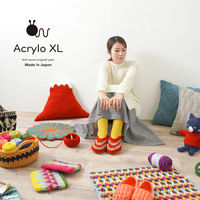 原ウール Knitworm Acrylo XL 赤 10506UV10569 1セット(5玉)