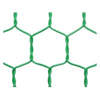 吉田隆 ビニール亀甲金網 0.85×10×450mm グリーン 1M巻 00956210 1個