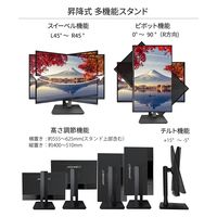 ジャパンネクスト 23.8インチ 液晶ディスプレイ JN-HSP238IPSFHD 1個（直送品）