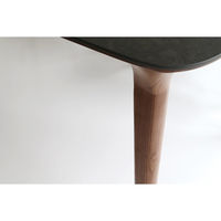 ICHIBA エトナ ダイニングテーブル 幅1400×奥行800×高さ710ｍｍ ブラック ETT-3587BK 1台（直送品）