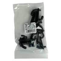 光 BPF-113 パンチングボード用 樹脂フック 黒 1パック(10個入)（直送品）