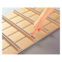 オーエ 風呂マット すのこ 木目すのこ 5枚板 50×85cm 246972 1個