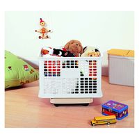 サンコープラスチック 平台車 M キャスター付き 家庭用 押入れ ラクゴロ 日本製 ベージュ 274283 1個