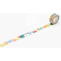 カモ井加工紙 マスキングテープ mt for kids ぺたぺた 幅15mm 275893 1個