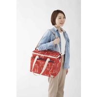 イケックス工業 保冷バッグ ショルダーベルト付き 保冷 クーラーバッグ ソフト ネコ 306389 1個