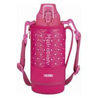 サーモス ハンディポーチ ストラップ付 FHT 800ml 専用 水筒 ドットピンク 310212 1個（直送品）