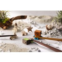 サンライフ 箸置き 5cm 宇宙 天然木 箸置 ロケット 349794 1個（直送品）