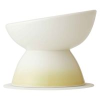 スケーター ペット用食器 小型犬用 陶器 アイボリー 381193 1個（直送品）
