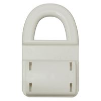 ノムラテック 1024 ラクラク 便座取手 ホワイト 1個（直送品）