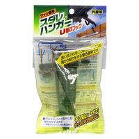 ノムラテック サッシ窓用 スダレハンガー U掛けフック ブラック 2402 1パック(2本入)