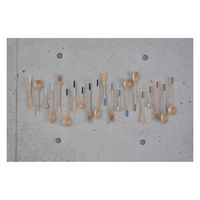 サンライフ バターナイフ 17cm note ナイフ 天然木 ブラック 348013 1個（直送品）