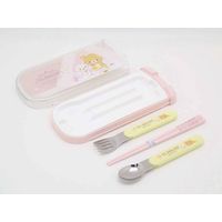オーエスケー トリオセット スプーン フォーク 箸 スライド式 リラックマ 子供 317200 1個（直送品）