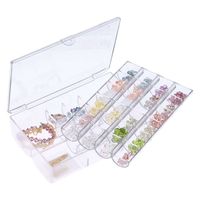 シンコハンガー ビーズケース Natif ナティーフ ダブルケース 2段 小物ケース 248963 1個