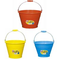 ヒマラヤ化学工業所 カラーバケツ 10型 レッド 4977425002659 1セット(5個)