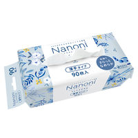 Nanoni フェイスタオル クレンジングタオル 薄手タイプ 90枚入 医食同源ドットコム　ペーパータオル　1個