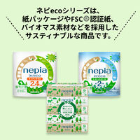 ティッシュペーパー 200組（5箱入）ネピeco ティシュ 王子ネピア　1ケース(60箱:5箱入×12パック)
