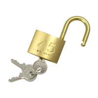 ハイロジック 2045D シリンダー南京錠 45mm 鍵番指定 鍵3本付 00017255 1個