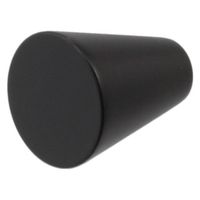 ハイロジック 30947 SUS201 トライアングルツマミ φ25mm 黒ニッケル 1個（直送品）