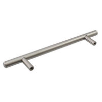 ハイロジック 30964 SUS304 ポールハンドル P=128mm HL 1個（直送品）