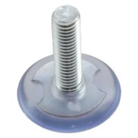 ハイロジック 57395 クリアアジャスター 透明 30φ M8 1個（直送品）