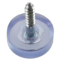 ハイロジック 57477 木ネジプラパート 透明 21φ 1個（直送品）