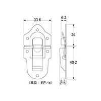ハイロジック ZY-576 パッチン錠(大) 1個（直送品）