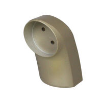 ハイロジック 97414 CREVO エンドブラケット シルバー 1個（直送品）