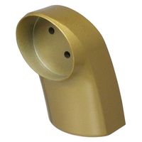 ハイロジック 97415 CREVO エンドブラケット ゴールド 1個（直送品）