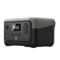 ポータブル電源 蓄電池 256Wh容量 定格300W出力 RIVER2 ZMR600-JP 1台 EcoFlow