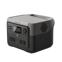 ポータブル電源 蓄電池 512Wh容量 定格500W出力 RIVER2 Max ZMR610-B-JP 1台 EcoFlow