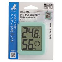 シンワ測定 温湿度計 環境チェッカー ミニ ミント #73246 1個