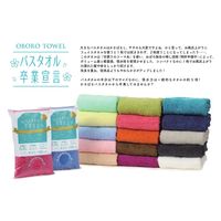 おぼろタオル OBORO バスタオル卒業宣言 チャコールグレー 219276 1個