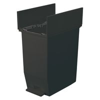 リス GSLW006 SOLOW ペダルオープンツイン45L 黒 1個（直送品）