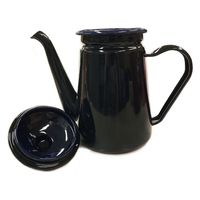 Dutchwest HW-CP1 ホーローポット 1.1L ネイビー 1個（直送品）