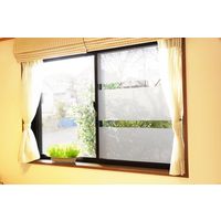 ユーザー 窓目隠しシート ボーダー白 3P U-Q559 1パック