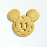 スケーター キャラクター 食パン抜き型 ミッキーマウス 207261 1個（直送品）