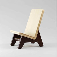 ヤマト工芸 携帯ホルダー スマホスタンド 携帯スタンド chair holder 木製 ブラウン 221159 1個（直送品）