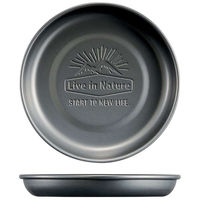 スケーター アウトドア 食器 お皿 11.6cm 2枚入 ミニトレー アルミ製 LIVE IN NATURE 353229 1個（直送品）