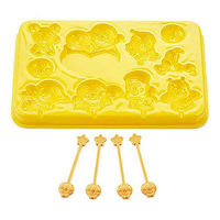 トルネ チョコレート型 アンパンマン チョコレートモールド ピック付き プラスチック製 キャラクター 332997 1個（直送品）